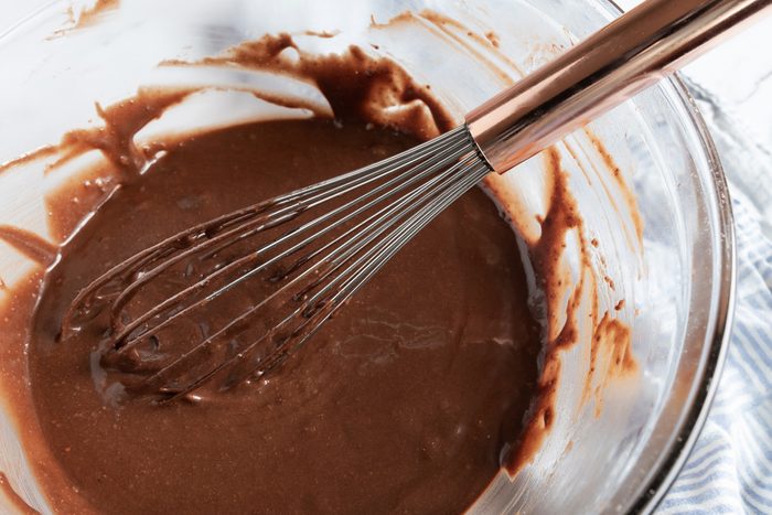 brownie batter for Olive Garden Chocolate Lasagna Molly Allen - Olive Garden Chocolate Lasagna Recipe