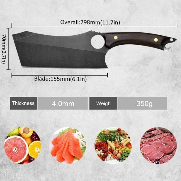 High Carbon Steel Japanese Chef Knife 2